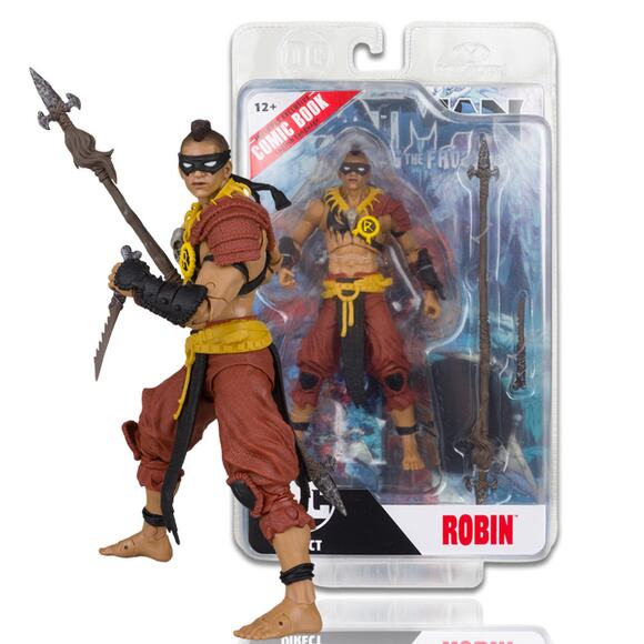 McFarlane Toys DC Multiverse Page Punchers Robin 7" Action Figure & Comic - Picture 1 of 7
